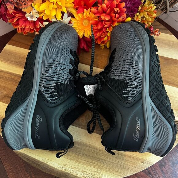 Thorogood AST Low Womens Sz 8W Charcoal Black Grey Composite Safety Toe 509-6100 - Picture 8 of 11